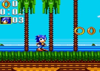 Sonic a Tails 2 snímek obrazovky hry