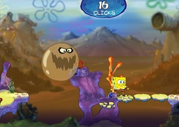 海绵宝宝游戏：比基尼底部按钮大战 游戏截图