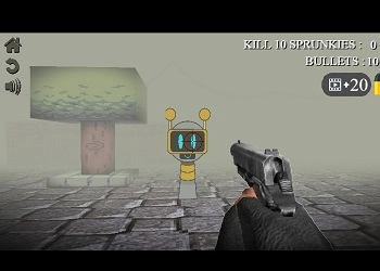 Sprunki 3D Strzelanka zrzut ekranu gry