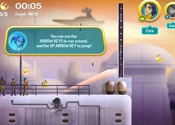 Star Wars Arcade - Taktikat e Ekipit pamje nga ekrani i lojës