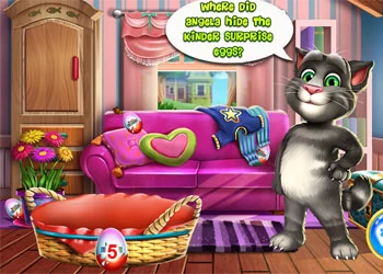 Talking Tom Kinder Surprise խաղի սքրինշոթ