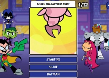 Teen Titans Go! Nærbilleder Quiz skærmbillede af spillet