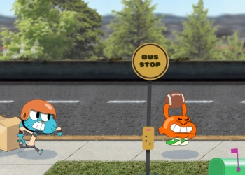 Gumball Go Longi Hämmastav Maailm mängu ekraanipilt