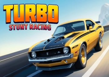 Turbo Stunt Racing skærmbillede af spillet