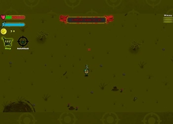 ઝોમ્બી અને ગન્‍સ રમતનો સ્ક્રીનશોટ